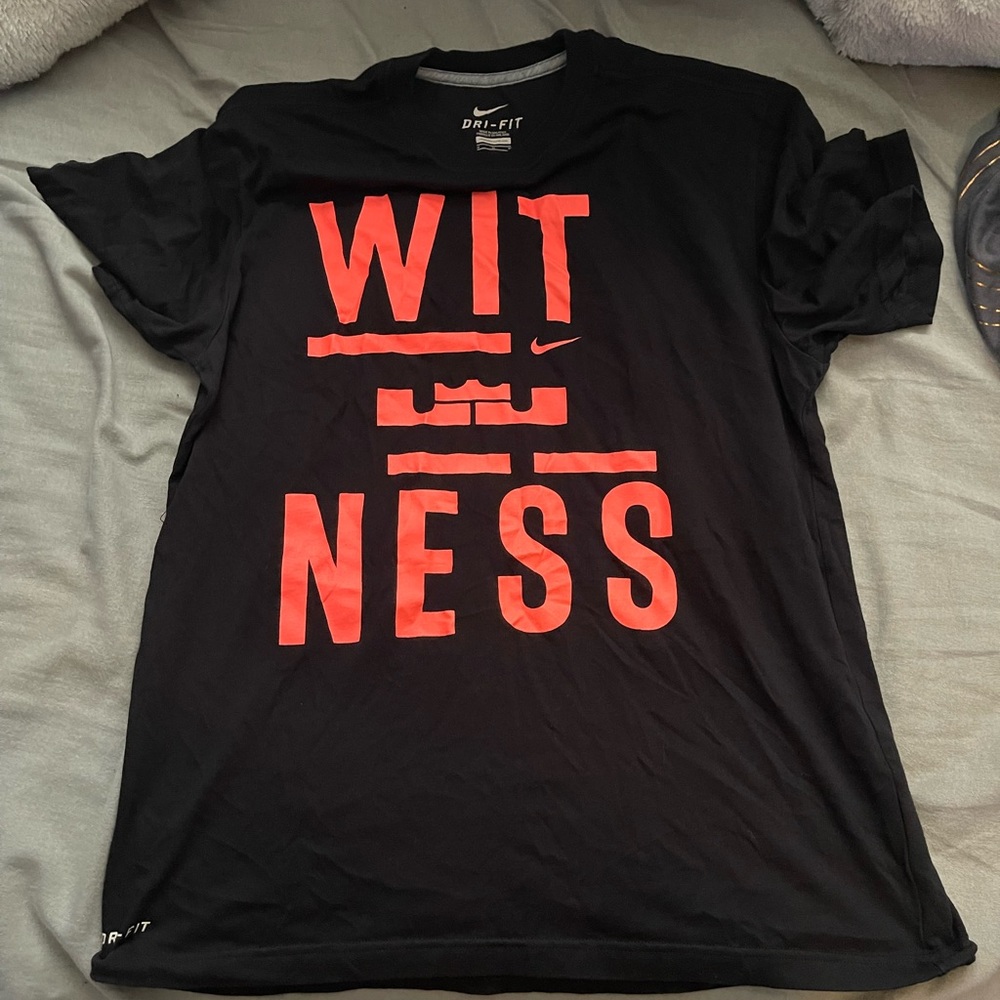 Lebron James witness shirt